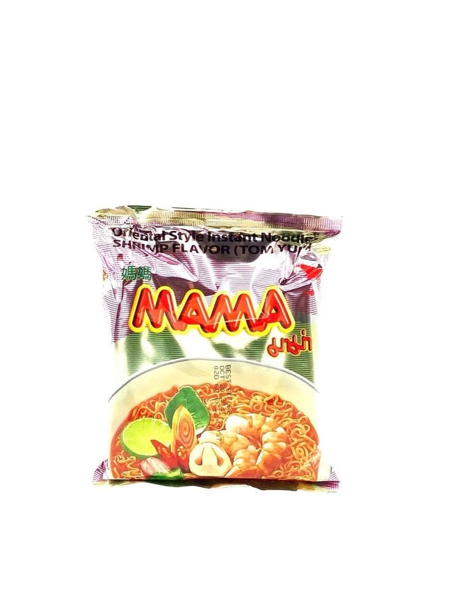 Mama Instant Noodles, Shrimp Tom Yum Flavor - 2.47 oz